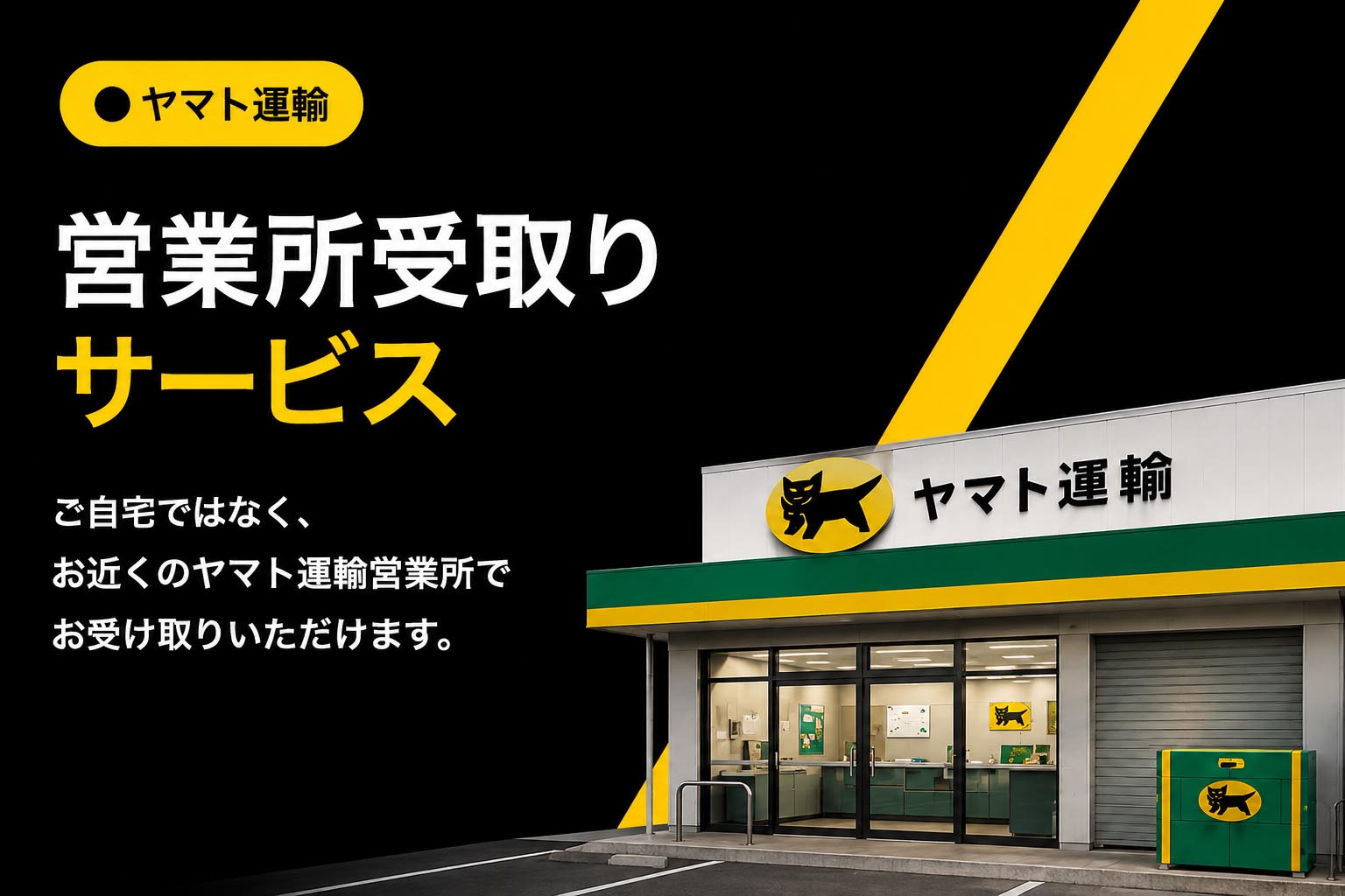ヤマト運輸 営業所受取りサービス