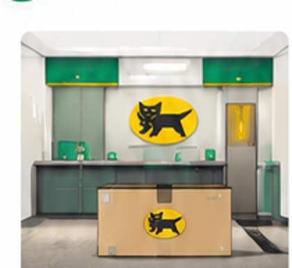 ヤマト運輸営業所で商品を受け取るイメージ